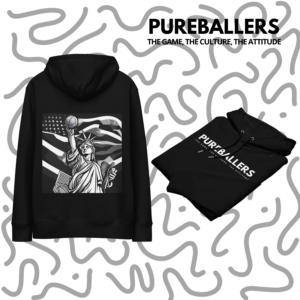 PUREBALLERS SWEAT À CAPUCHE - NY BLACK EDITION