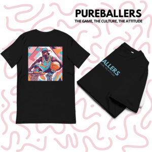 [SIGNATURE] PUREBALLERS T-SHIRT - ON THE HOOP BLACK/WHITE EDITION