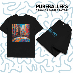 [SIGNATURE] PUREBALLERS T-SHIRT - RAINBOW BLACK/WHITE EDITION
