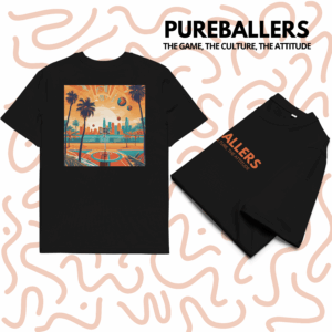 [SIGNATURE] PUREBALLERS T-SHIRT – LOS ANGELES BLACK/WHITE EDITION