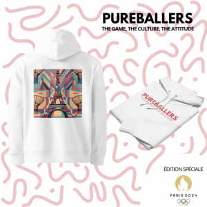PUREBALLERS SWEAT À CAPUCHE - PARIS JO 2024 -  ÉDITION SPECIALE