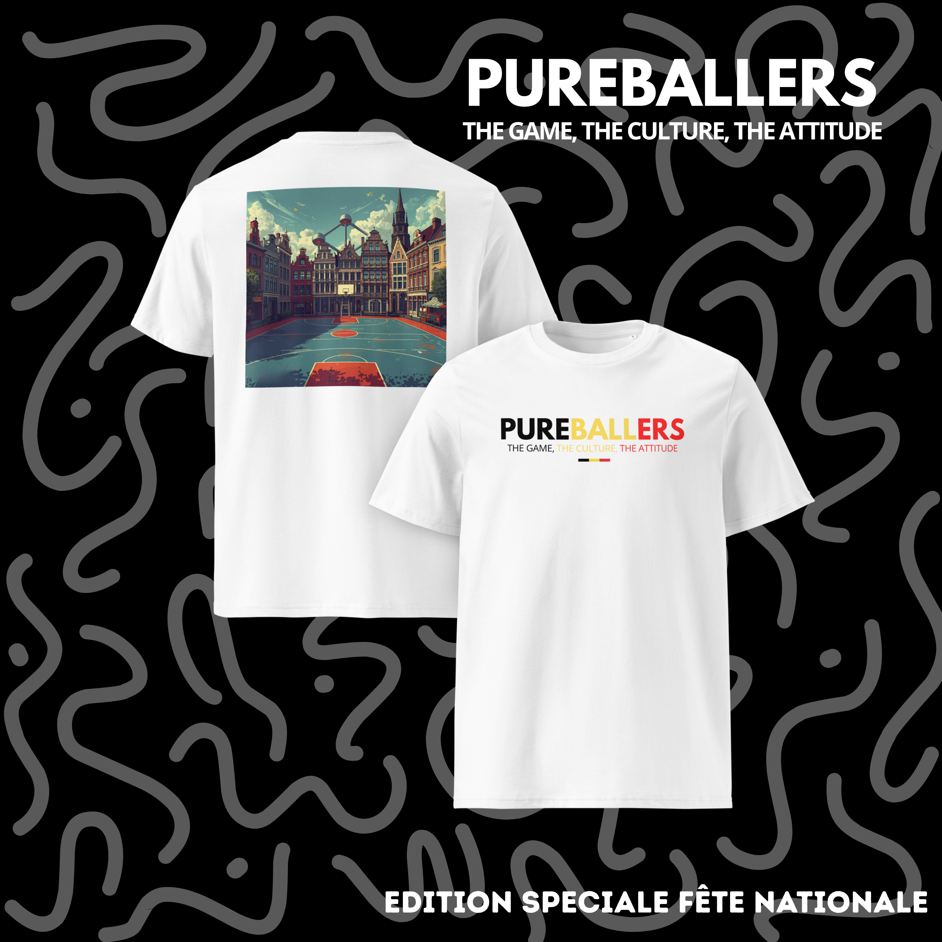 [SIGNATURE] PUREBALLERS T-SHIRT – BRUSSELS NATIONAL DAY SPECIAL EDITION