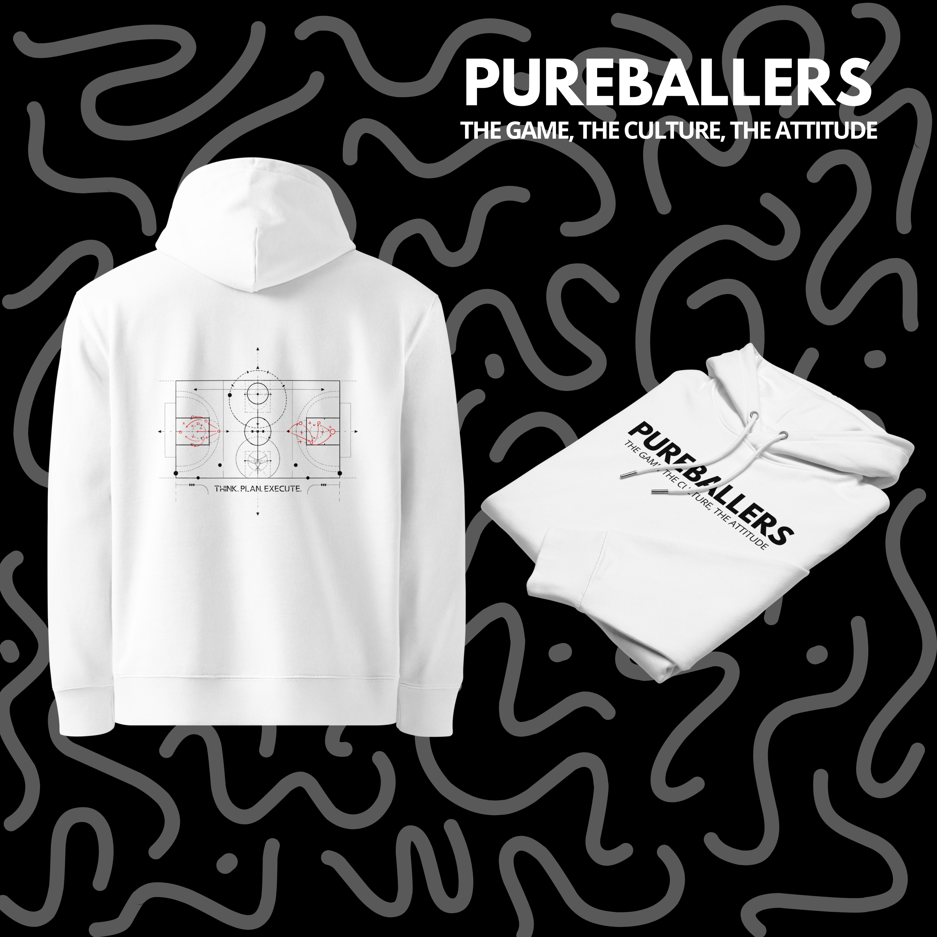 PUREBALLERS SWEAT À CAPUCHE – THE COACH EDITION