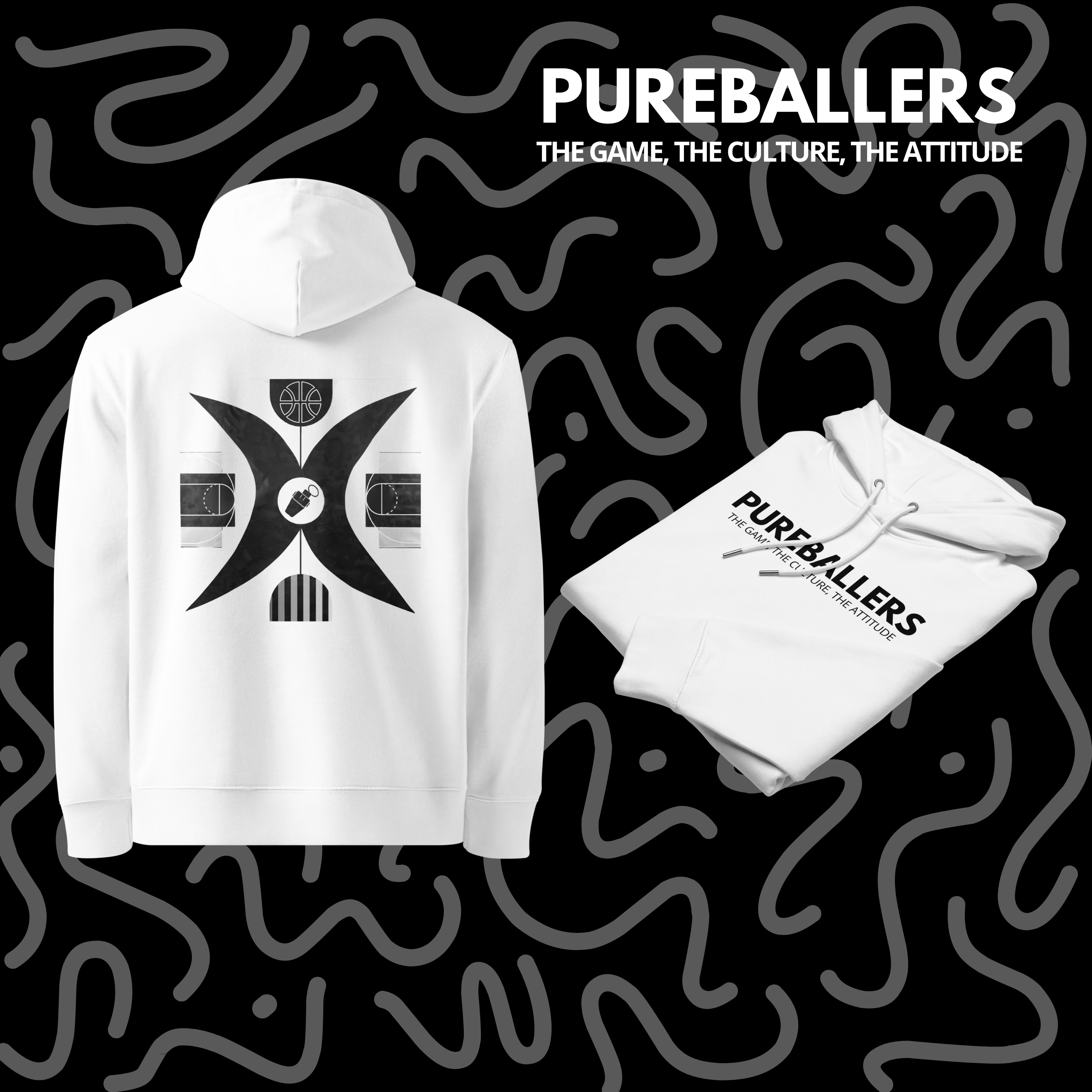 PUREBALLERS SWEAT À CAPUCHE – THE REF EDITION